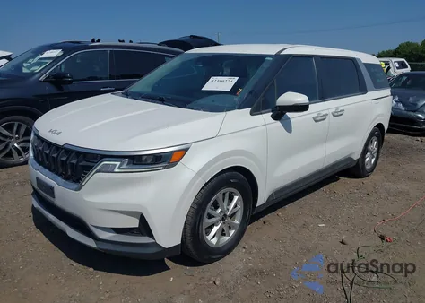 2022 Kia Carnival Mpv Lx Seat Package из США, поврежденный, VIN KNDNB4H36N6097554